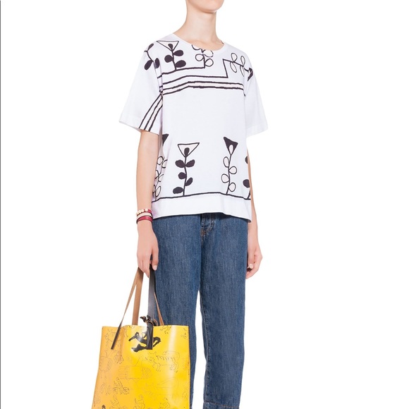 MARNI Graphic Print T-Shirt Medium - Picture 11 of 13